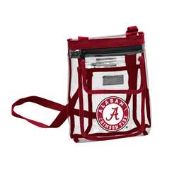 University of Alabama Crimson Tide Clear Gameday Crossbody Tote Bag  