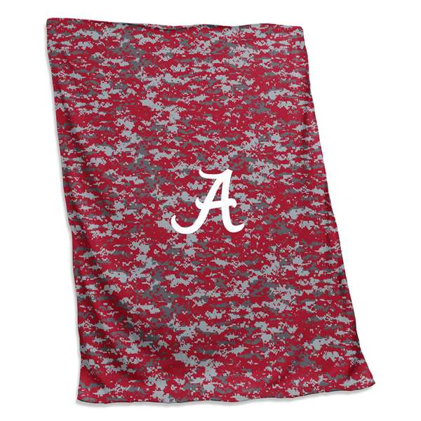 University of Alabama Crimson Tide Sweatshirt Blanket 84 X 54 inches