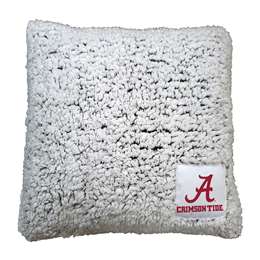 Alabama Campus Colors Frosty Throw Pillow
