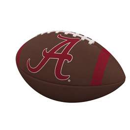 University of Alabama Crimson Tide Team Stripe Official Size Composite Football  