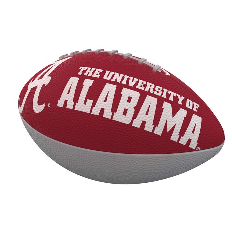 University of Alabama Crimson Tide Junior Size Rubber Football