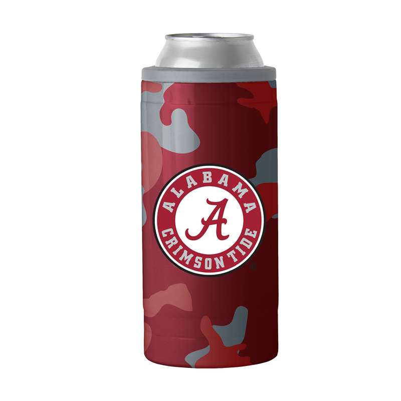 Alabama Camo Swagger 12oz Slim Can Coolie