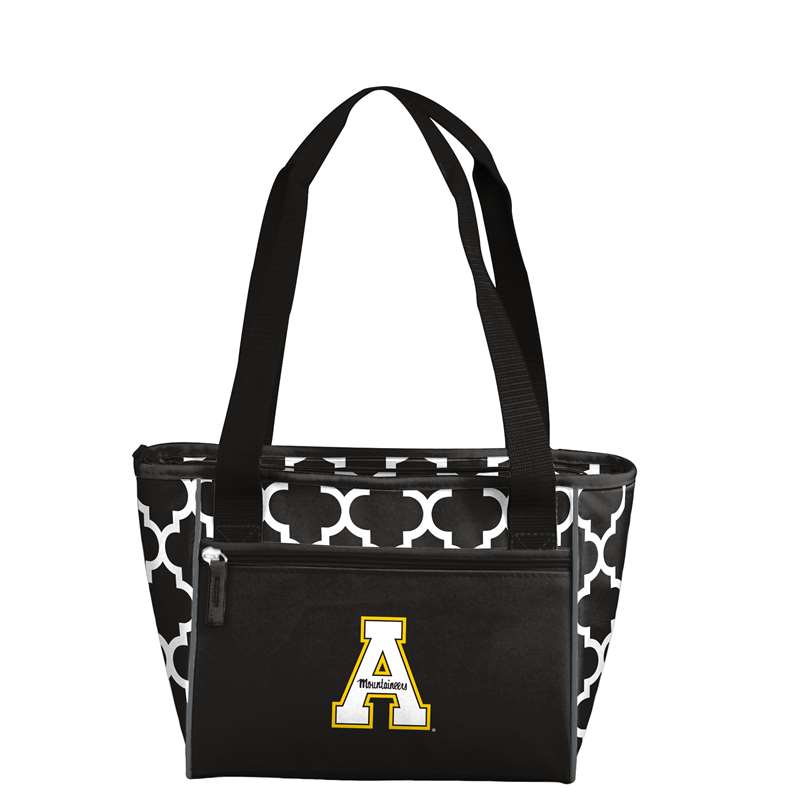 Appalachian State University Mountaineers Crosshatch 16 Can Cooler Tote Bag