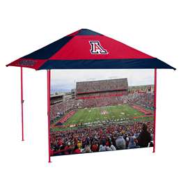 Arizona Wildcats Canopy Tent 12X12 Pagoda with Side Wall