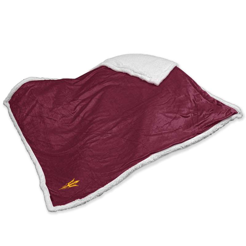 Arizona State University Sun Devils Sherpa Throw Blanket 60 X 50 inches