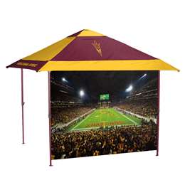 Arizona State Sun Devils Canopy Tent 12X12 Pagoda with Side Wall    
