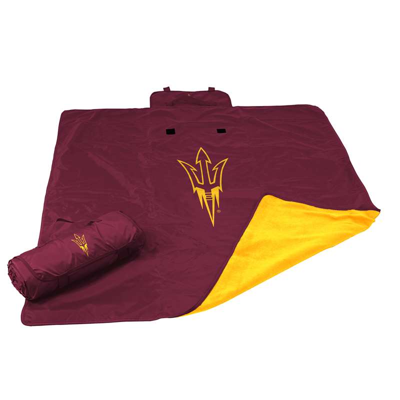 Arizona State University Sun Devils All Weather Blanket 60 X 50 inches