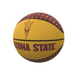 Arizona State University Sun Devils Repeating Logo Youth Size Rubber Basketball
