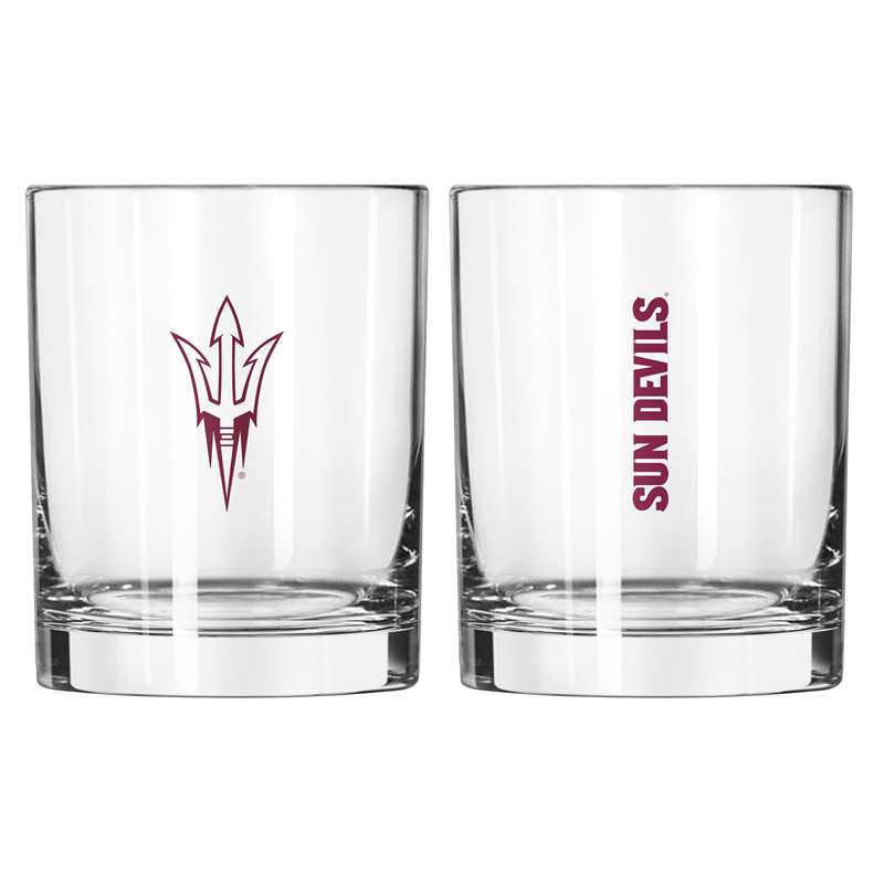 Arizona State 14oz Gameday Rocks Glass