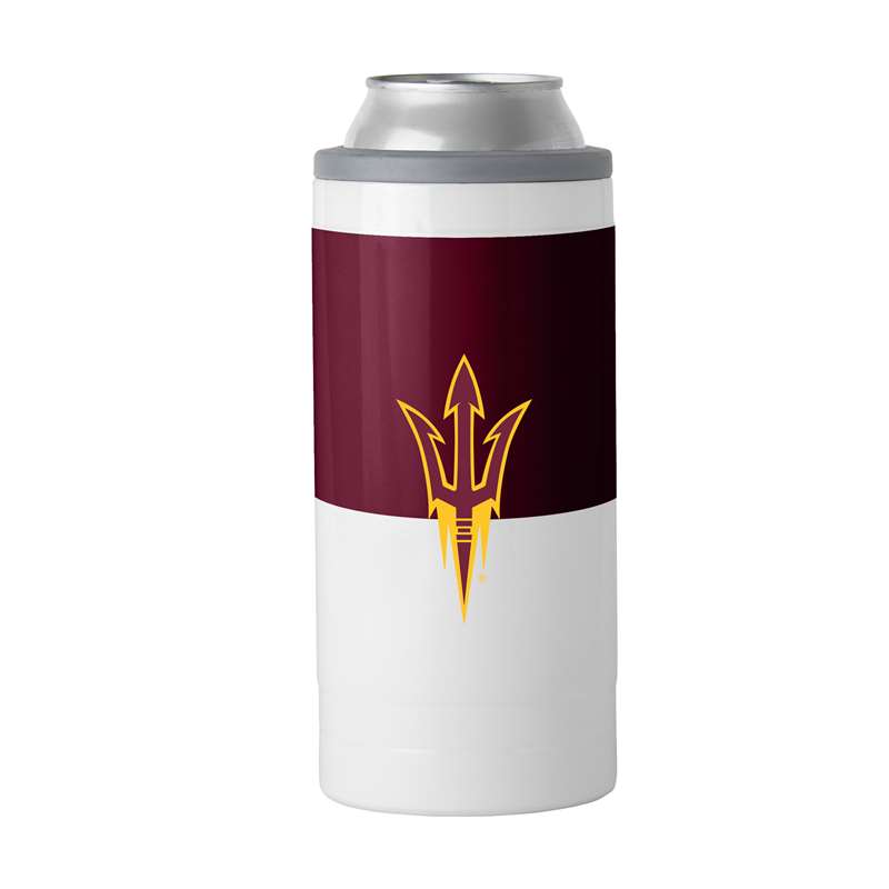 Arizona State Colorblock 12oz Slim Can Coolie