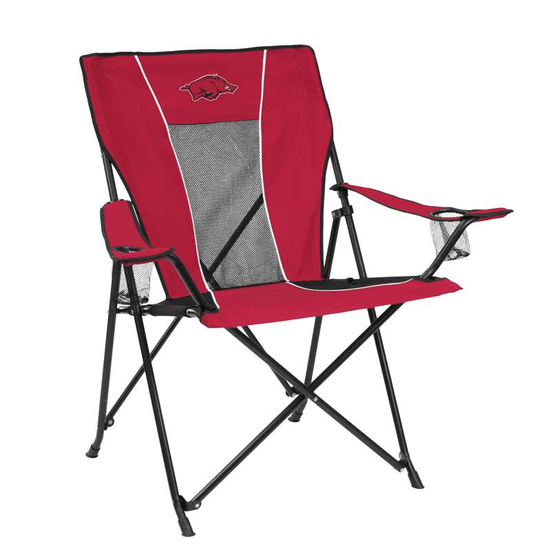 University of Arkansas Razorbacks Gametime Folding Chair with Carry Bag