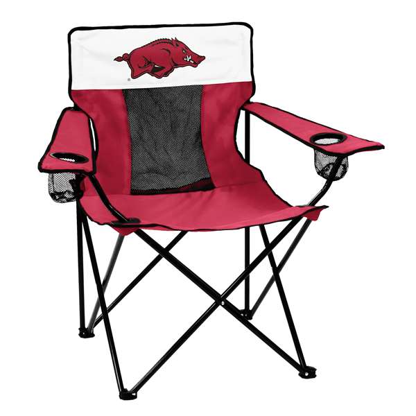 Arkansas Razorbacks Elite Folding Chair with Carry Bag