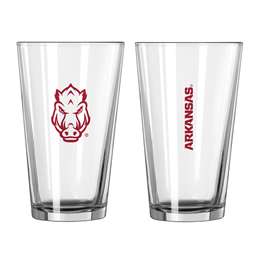 Arkansas 16oz Gameday Pint Glass