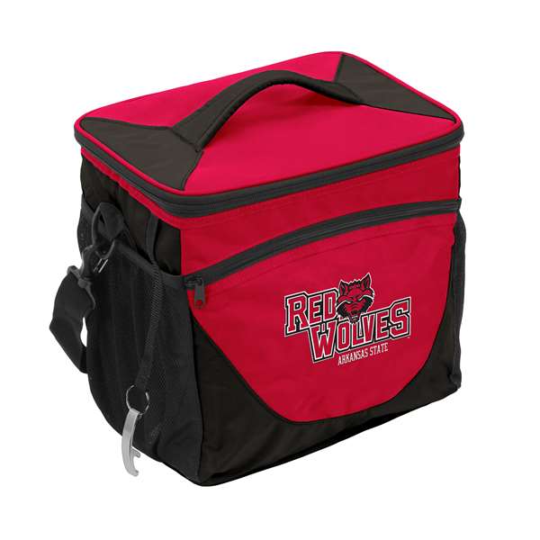 Arkansas State University Red Wolves 24 Can Cooler