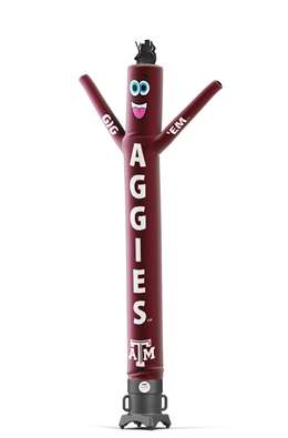 Texas A&M Aggies Inflatalbe Air Dancer Mascot - 10 Ft. Tall (Maroon)