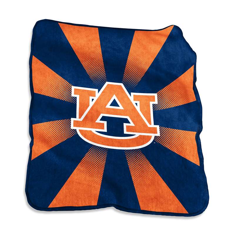 Auburn University Tigers Raschel Throw Blanket