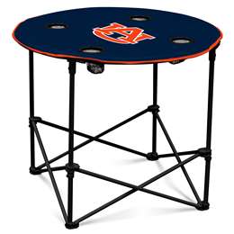 Auburn University Tigers Round Folding Table with Carry Bag