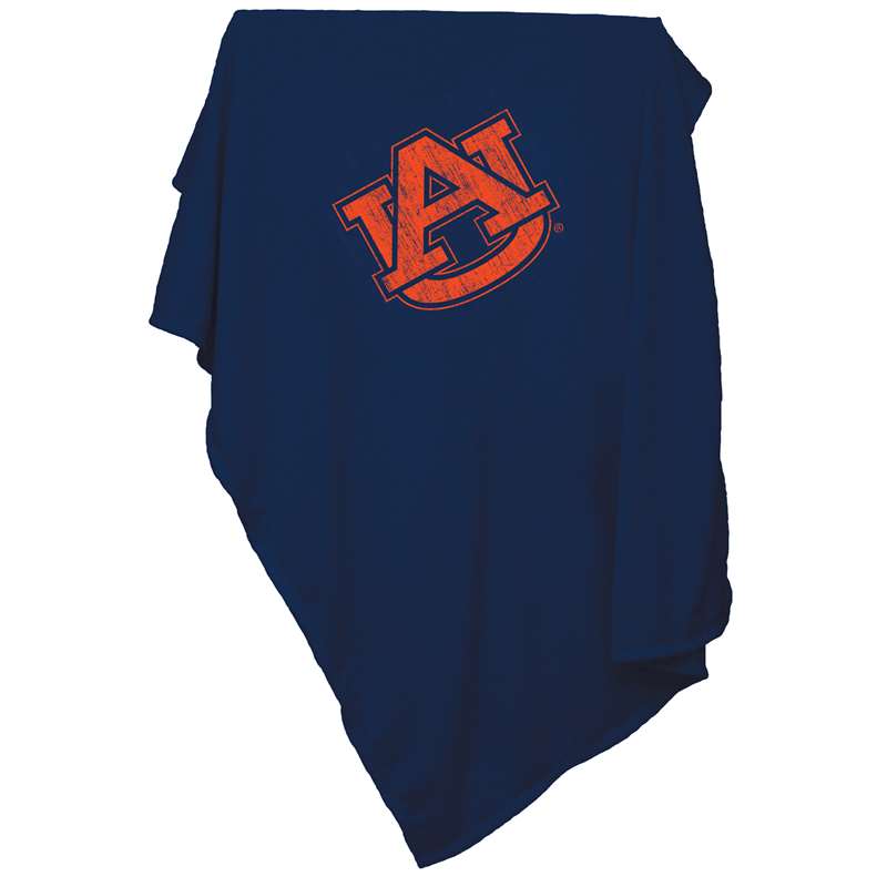 Auburn University Tigers Sweatshirt Blanket Screened Print