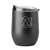 Auburn GunMetal 16oz Black Powder Curved Beverage