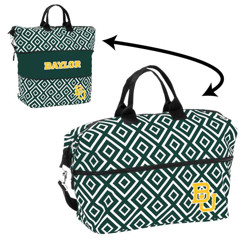 Baylor University Bears Expandable Tote Bag