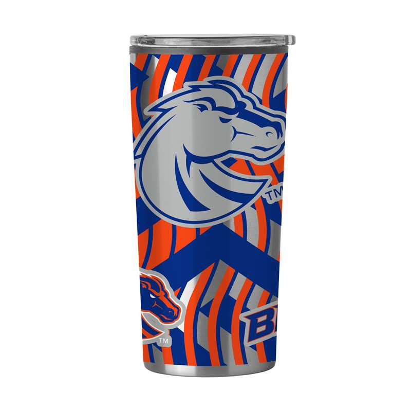 Boise State Flex 20oz Plastic Wall Stainless Tumbler