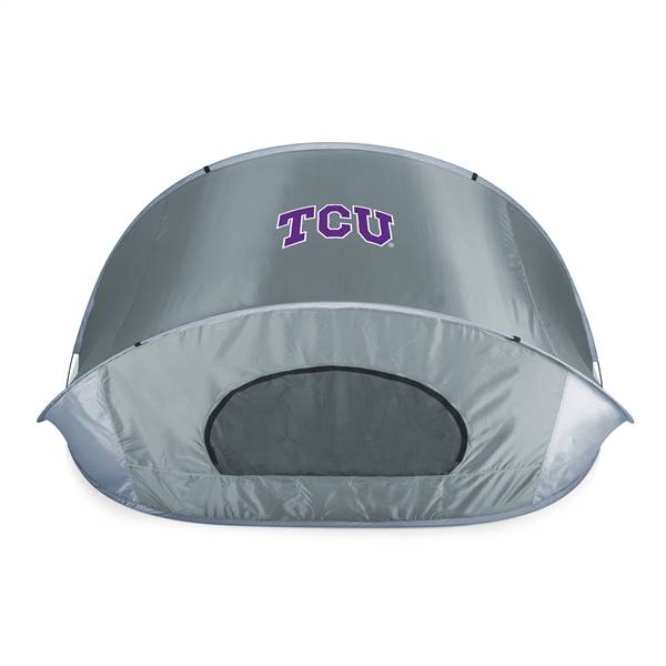 TCU Horned Frogs Portable Folding Beach Tent