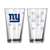 New York Giants 16oz Satin Etch Pint Glass