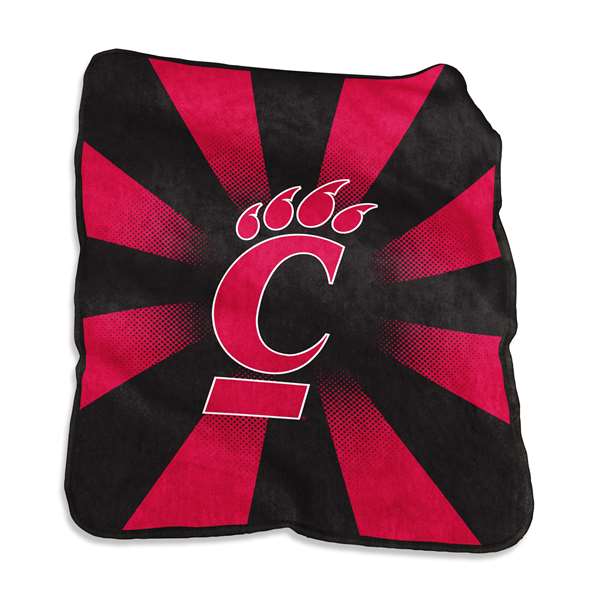 University of Cincinnati Bearcats Raschel Throw Blanket