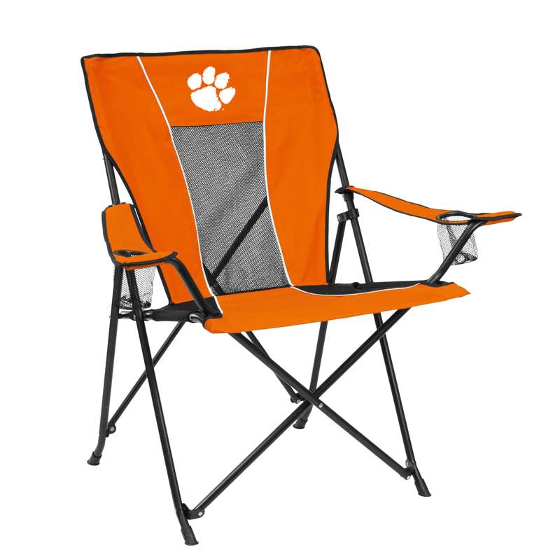 Clemson University Tigers Gametime Folding Chair with Carry Bag