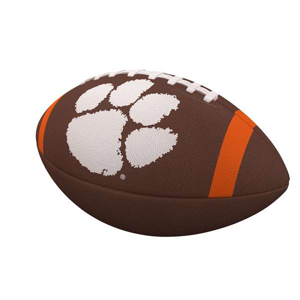 Clemson University Tigers Team Stripe Official Size Composite Football  
