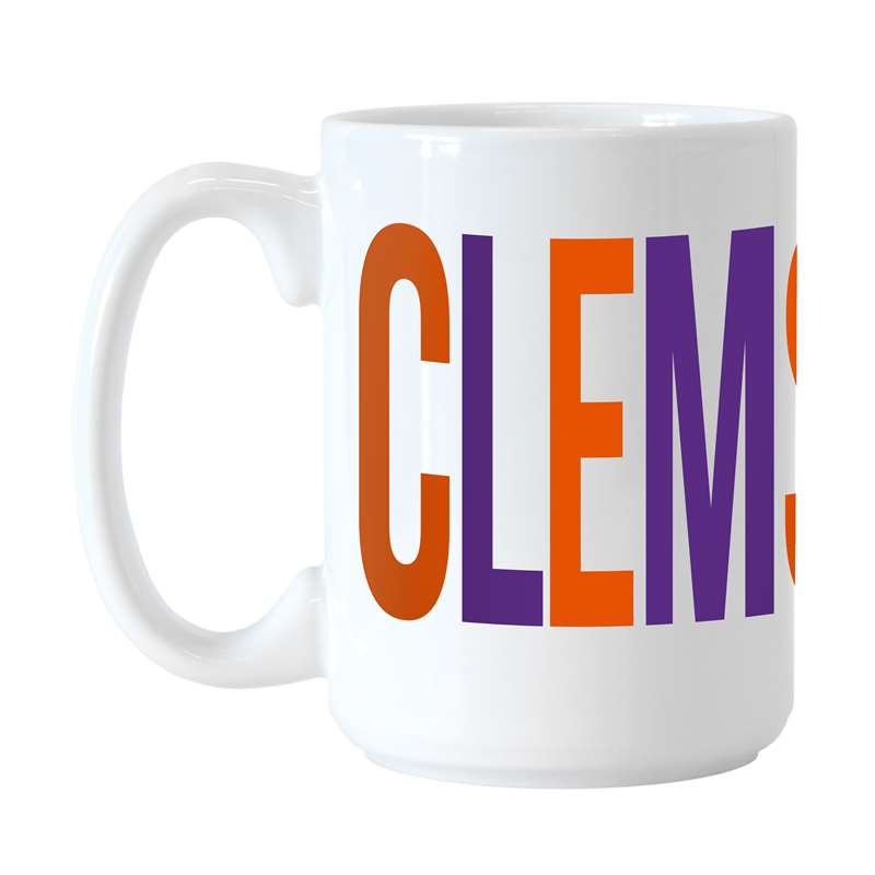 Clemson 15oz Overtime Sublimated Mug