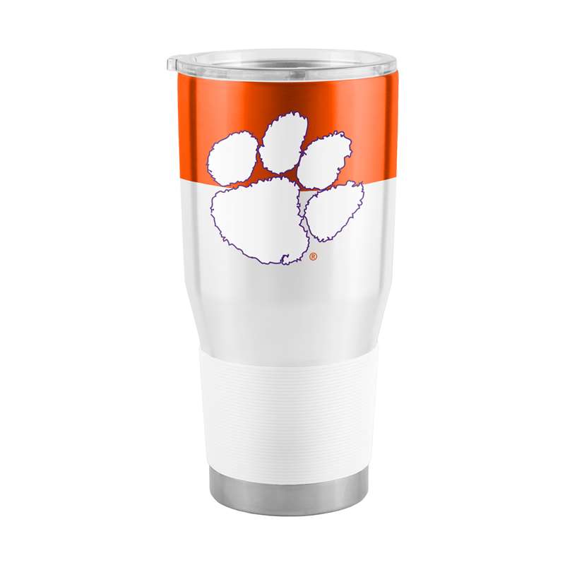 Clemson 30oz Colorblock Stainless Tumbler  