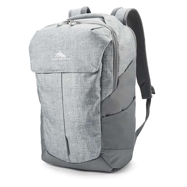 High Sierra Back to School Backpack  Access Pro SILVER HEATHER/STEEL GREY   