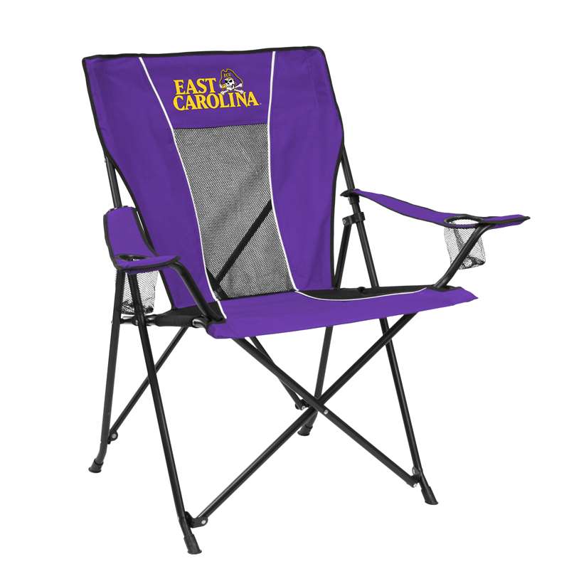 East Carolina University Pirates Game Time Chair Folding Big Boy Tailgate Chairs