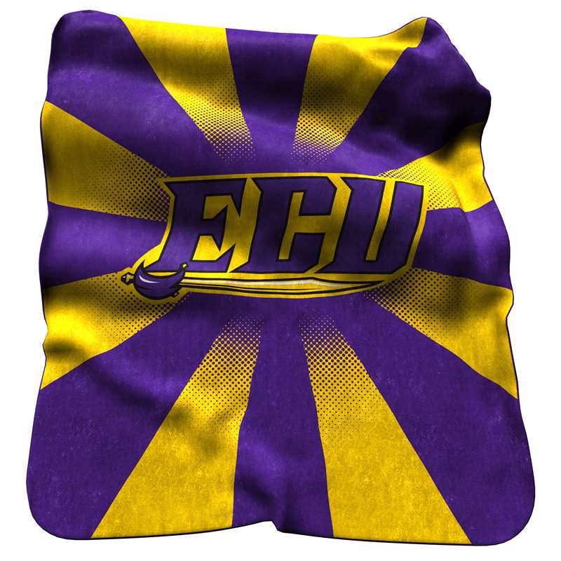 East Carolina University Pirates Raschel Throw Blanket