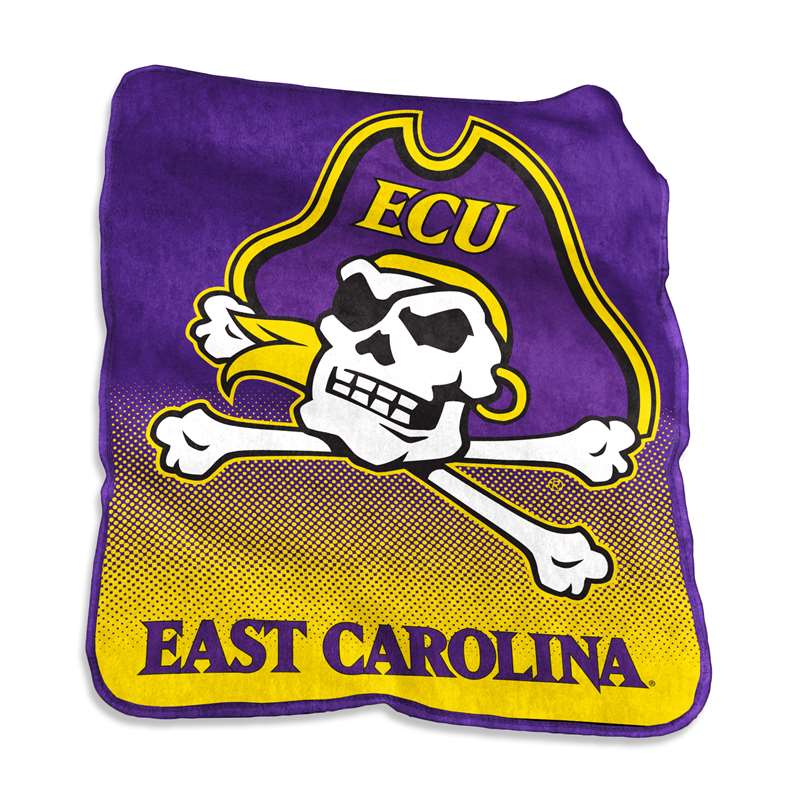 East Carolina University Pirates Raschel Throw Blanket - 50 X 60 in.