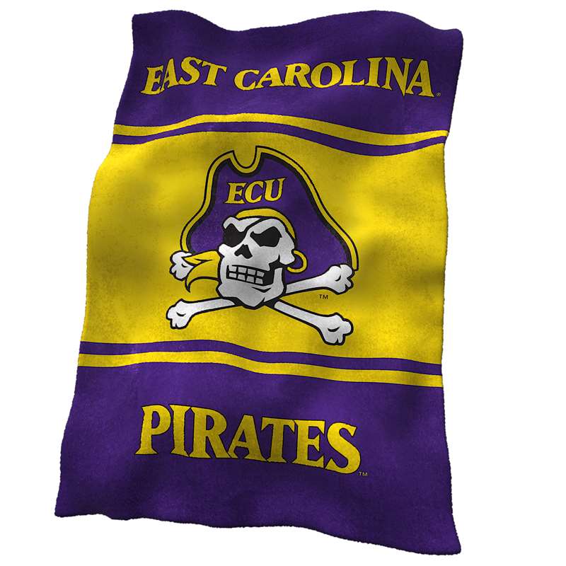 East Carolina University PiratesUltraSoft Blanket - 84 X 54 in.