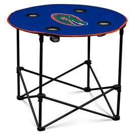 Florida Gators Folding Round Tailgate Table with Carry Bag