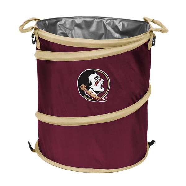 Florida State University Seminoles Collapsible 3-in-1 Cooler, Trach Can, Hamper