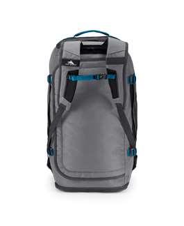 High Sierra Fairlead Collection Travel Duffel/Backpack Steel Grey/Mercury/Blue