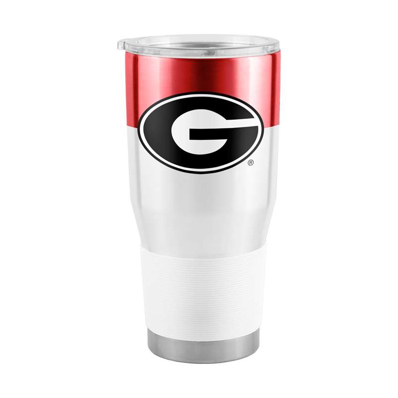 Georgia 30oz Colorblock Stainless Tumbler