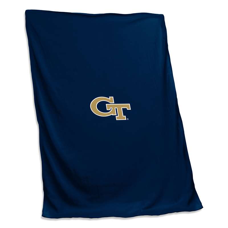 Georgia Tech Yellow Jackets Sweatshirt Blanket