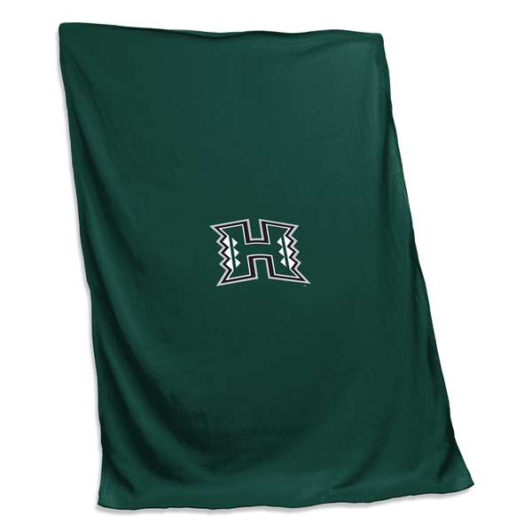 University of Hawaii WarriorsSweatshirt Blanket - 84 X 54 in.