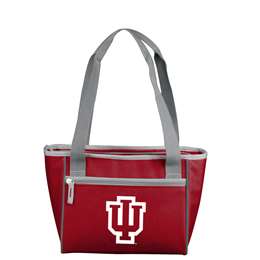 Indiana Hoosiers Crosshatch 16 Can Cooler Tote Bag