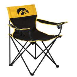 Iowa Hawkeyes Big Boy Folding Chair with Carry Bag