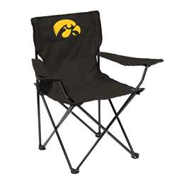 University of Iowa Hawkeyes Quad Folding Chair with Carry Bag