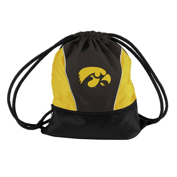 University of Iowa Hawkeyes Spirit Draw String Backpack Bag