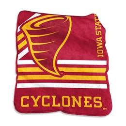 Iowa State Raschel Thorw Blanket