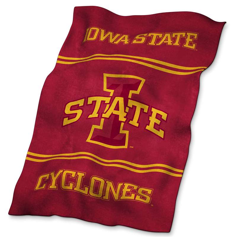 Iowa State University Cyclones UltraSoft Blanket 84 x 54 inches