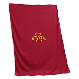 Iowa State Cyclones Sweatshirt Blanket 54X84 in.